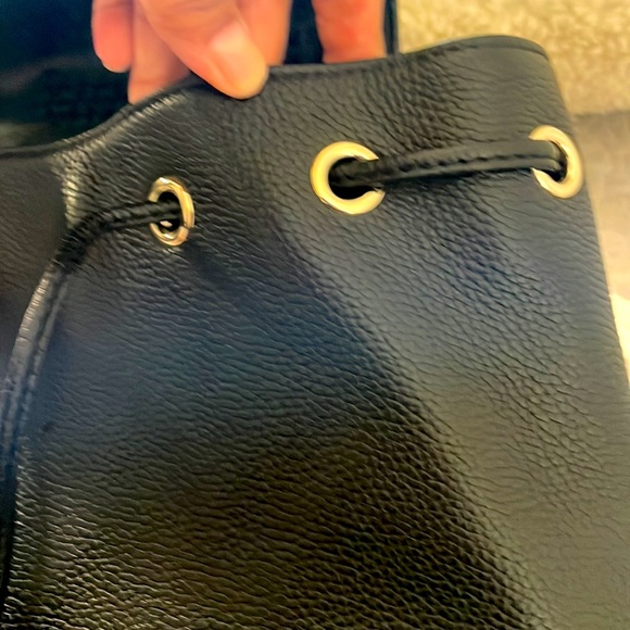 ‼️‼️SOLD‼️‼️Kate Spade black leather backpack ♠️ - Picture 8 of 11